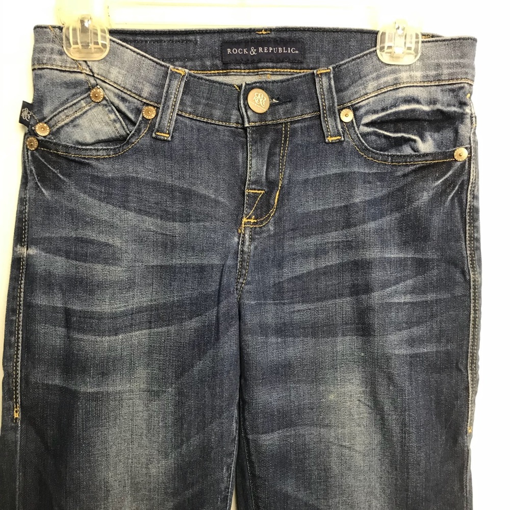 Rock & Republic Roth Jeans. Size 4 - Picture 6 of 8